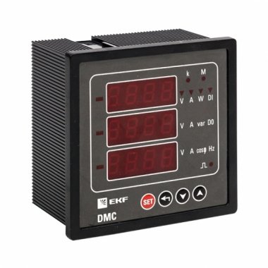 Фотография товара 'EKF DMC-963 Цифровой измерительный прибор комбинированный DMC на панель 96x96'