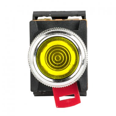 Фотография товара 'EKF Кнопка ABLFS-22 с подсветкой NO+NC 230В PROxima ablfs-22-y'