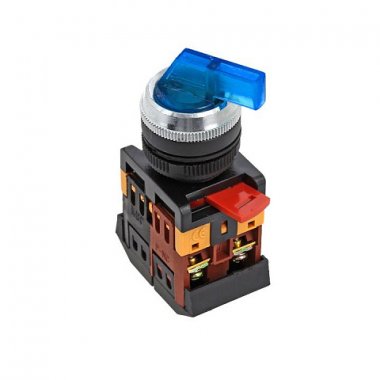 Фотография товара 'EKF Переключатель ANLC-22 2P с подсветкой 380В NO+NC PROxima psw-anlc-2p-b-380'