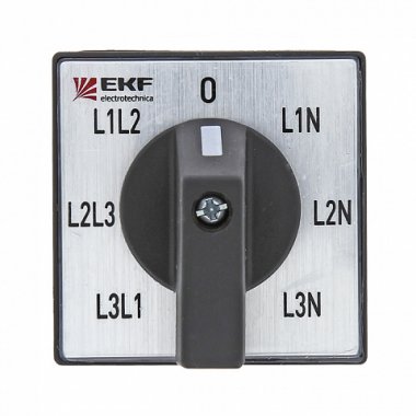 Фотография товара 'EKF Переключатель кулачковый 2P «1-2» PROxima pk-1-52-10'