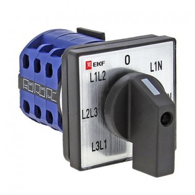 Фотография товара 'EKF Переключатель кулачковый для вольтметра PROxima pk-1-64-10'