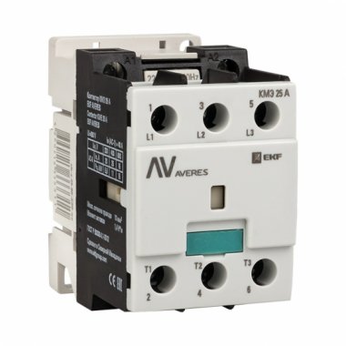 Фотография товара 'EKF ctr-s-25-00-400-av Контактор КМЭ 25А 400В АС'