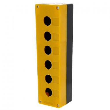 Фотография товара 'EKF Корпус КП106 пластиковый 6 кнопок PROxima cpb-106-o'