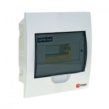 Фотография товара 'EKF Щит распределительный встраиваемый ЩРВ-П- 6 IP41 PROxima pb40-v-6'