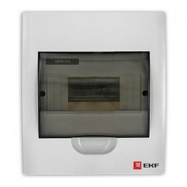 Фотография товара 'EKF Щит распределительный навесной ЩРН-П- 6 IP41 PROxima pb40-n-6'