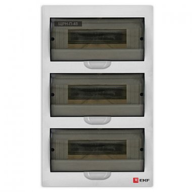 Фотография товара 'EKF Щит распределительный навесной ЩРН-П-45 IP41 PROxima pb40-n-45'