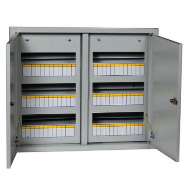 Фотография товара 'EKF Щит распределительный встраиваемый ЩРВ-72 двухдверный (520х605х120) IP31 PROxima mb11-72'