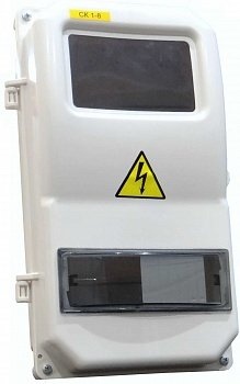 Фотография товара 'EKF Щит учетно-распределительный навесной-П 1/8 (366х200х117) IP55 Basic pb-1/8-55-bas'