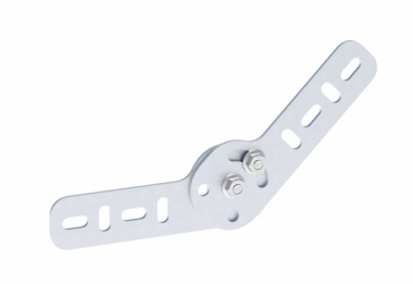 Фотография товара 'EKF shlt1002-HDZ Шарнирный соединитель лестничного лотка h=100 мм'