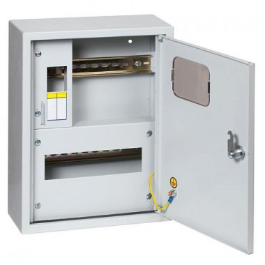 Фотография товара 'EKF Щит учетно-распределительный навесной счетчик на дин-рейку ЩУРн 1/9 (Э) (360x280x110) IP31 PROxima mb23-1/9e'