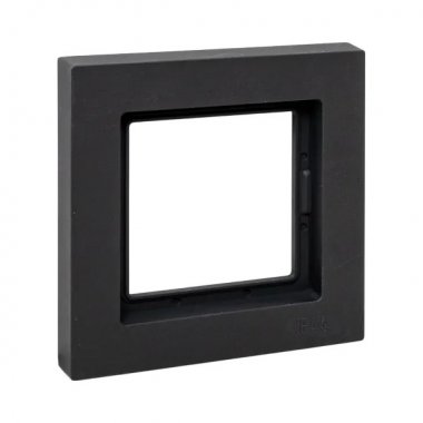 Фотография товара 'EKF UP1-FPB-01-44 1 - местная рамка, IP44, чёрная, пластик Эпика'