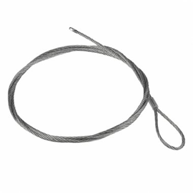 Фотография товара 'EKF trp-2 Трос стальной с петлей 2 м (2 мм)'