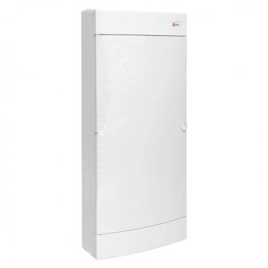 Фотография товара 'EKF ux-4m-nw-xl Щит слаботочный навесной "Unix" белая дверь 4 габарит увеличенный IP41'