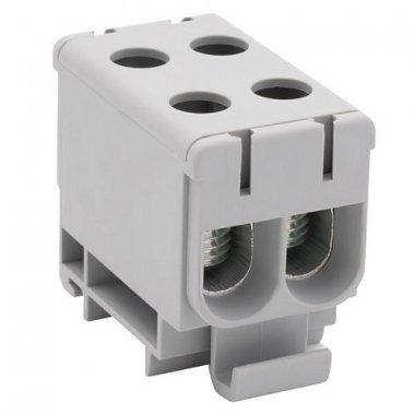 Фотография товара 'EKF Клемма силовая вводная двойная КСВ 16-50 PROxima plc-kvs2-16-50-grey'