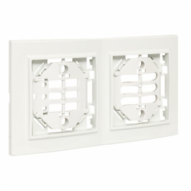 Фотография товара 'EKF ERM-G-312-10 Минск Рамка 2-местная вертикальная'