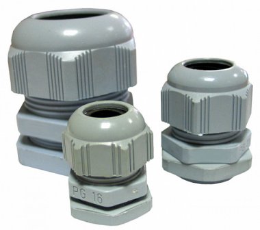 Фотография товара 'EKF Сальник PG9 IP54 d отверстия (15 мм.) d проводника (4-8 мм.) PROxima plc-pg-9'