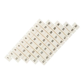 Фотография товара 'EKF Маркеры для JXB-ST 2,5 с нумерацией 1-50 PROxima zb-st-2.5-1-50'