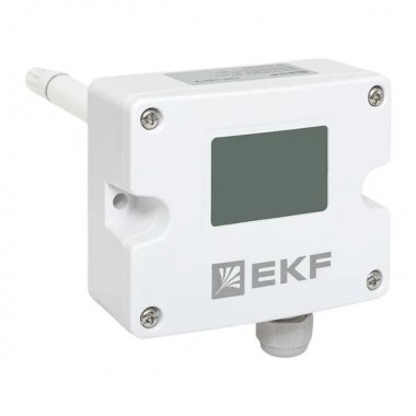 Фотография товара 'EKF THT-102-V Преобразователь влажности и температуры канальный 0-10 В'