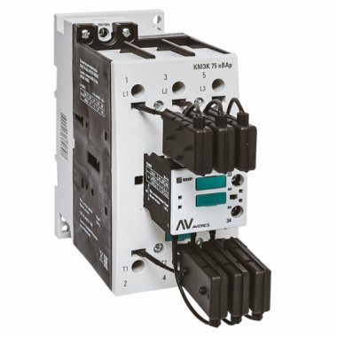 Фотография товара 'EKF ctrk-s-108-75-230-av Контактор для конденсатора КМЭК 75 кВАр 230В'