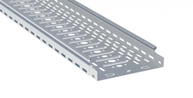 Фотография товара 'EKF L3510001-0,55 Лоток перфорированный 35х100х3000-0,55 мм'