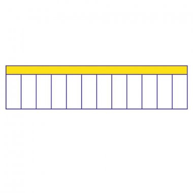 Фотография товара 'EKF Наклейка «12 модулей» PROxima an-2-13'
