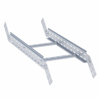 Фотография товара 'EKF vlt100500-HDZ Угол вертикальный шарнирный для лестничного лотка 100x500 мм'