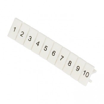 Фотография товара 'EKF Маркеры для JXB с нумерацией 1-10 PROxima dek-35-1-10'