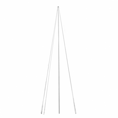 Фотография товара 'EKF lp-4000-40-st Мачта молниеприемная L=4м, D=40мм с оттяжками St'