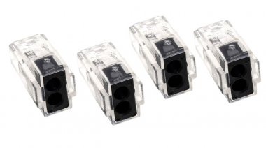 Фотография товара 'EKF Строительно-монтажная клемма СМК 773-102 2 отверстия 1,0-2,5мм2 PROxima plc-smk-102r'