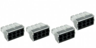 Фотография товара 'EKF Строительно-монтажная клемма СМК 773-108 8 отверстий 1,0-2,5мм2 PROxima plc-smk-108r'