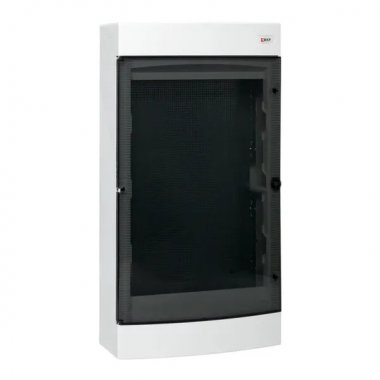 Фотография товара 'EKF ux-4m-n-xl Щит слаботочный навесной "Unix" прозрачная дверь 4 габарит увеличенный IP41'