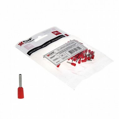 Фотография товара 'EKF Наконечник штыревой втулочный изолированный PROxima nhvi-1.0-8'