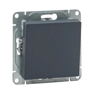 Фотография товара 'EKF UP1-SWG-12 Механизм выключателя, одноклавишный, перекрёстный, графит Эпика'