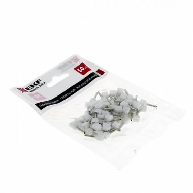 Фотография товара 'EKF Наконечник штыревой втулочный изолированный PROxima nhvi2-0.5-8'