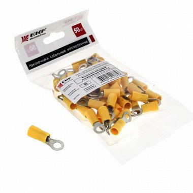 Фотография товара 'EKF Наконечник кольцевой изолированный PROxima nki-5.5-8n'