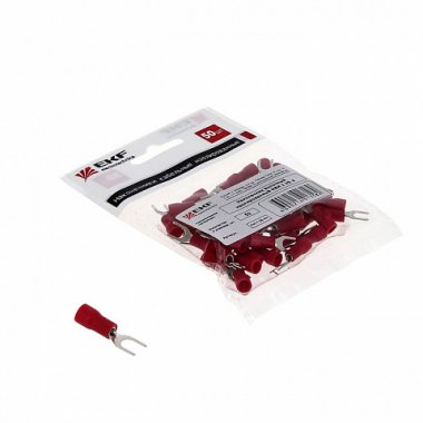 Фотография товара 'EKF Наконечник вилочный изолированный PROxima nvi-1.25-4n'