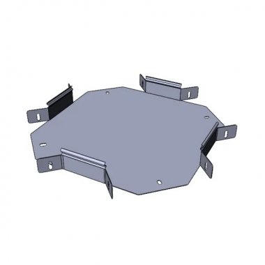 Фотография товара 'EKF x10020007-FL Ответвитель крестообразный 100x200 мм'