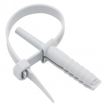 Фотография товара 'EKF Хомут дюбельный серый (7х150) PROxima plc-nst-7.2x150w'