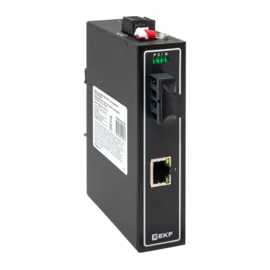 Фотография товара 'EKF TSX-MC-1GX1GT-SC Медиаконвертер 10/100/1000Base-TX в 1000Base-X, разъем SC'