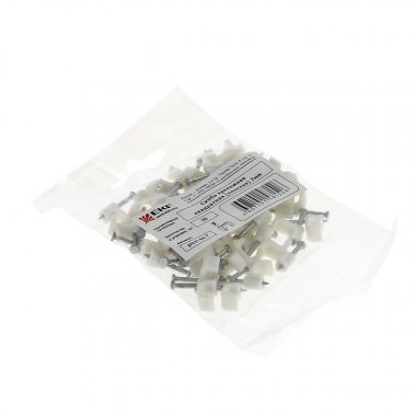 Фотография товара 'EKF Скоба крепежная квадратная (плоская) (8мм) PROxima plcn-ss-8'