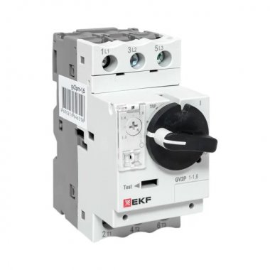 Фотография товара 'EKF gv2pm-1.6 Автомат пуска двигателя GV2P 1-1,6А'