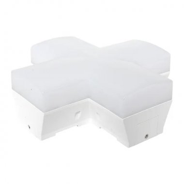 Фотография товара 'EKF LBL-X-12-W-6500 Фигурный коннектор для светильников ДБО-X 12Вт 6500К IP20'