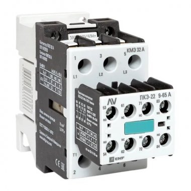 Фотография товара 'EKF ctr-s-32-00-400-av-22 Комплект КМЭ 32А 400В АС с дополнительными контактами 2НО+2НЗ'