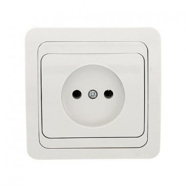 Фотография товара 'EKF Розетка 1-местная без заземления 10А PROxima EER10-022-10'