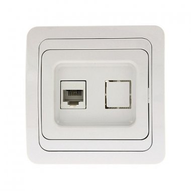 Фотография товара 'EKF Розетка Phone 1-местная PROxima EET01-034-10'