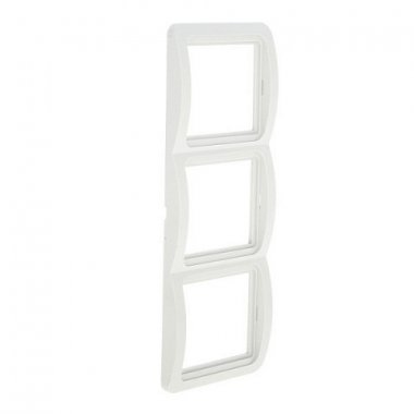 Фотография товара 'EKF Рамка 3-местная вертикальная PROxima EEM-V-303-10'