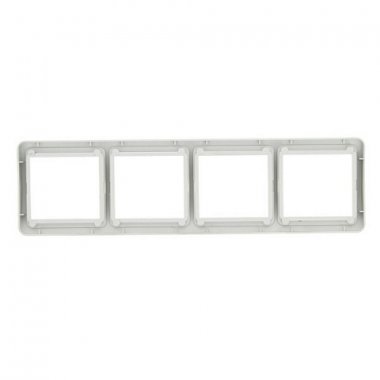 Фотография товара 'EKF Рамка 4-местная горизонтальная PROxima EEM-G-304-10'