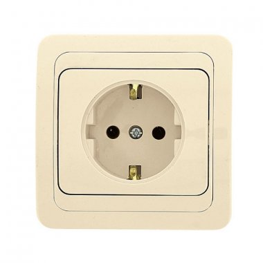 Фотография товара 'EKF Розетка 1-местная с заземлением 16А PROxima EER16-028-20'