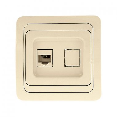 Фотография товара 'EKF Розетка Phone 1-местная PROxima EET01-034-20'