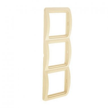 Фотография товара 'EKF Рамка 3-местная вертикальная PROxima EEM-V-303-20'